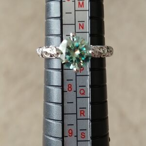 Moissanite Diamond Ring